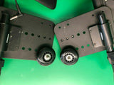 Quantum Power Individual Leg Rests w/ Receivers for Power Wheelchairs #H305