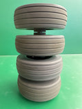 Front & Rear Caster Wheel Assembly for Quantum Q6 Edge FULL TREAD LIFE* #i448