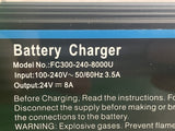 NEW* 24 Volt 8 Amp Battery Charger for Power Wheelchairs FC300-240-8000U #H618