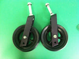 Rear Caster Wheels & Fork Assembly for Quickie G-424 Power Wheelchair  #8772
