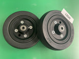 6" x 2" Caster Wheels for Quickie Pulse 6 Power Wheelchairs -SET OF 2* #i300