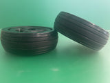 2 Caster Wheels for Quickie QM710 & Q700M Power Wheelchairs FULL TREAD #i261