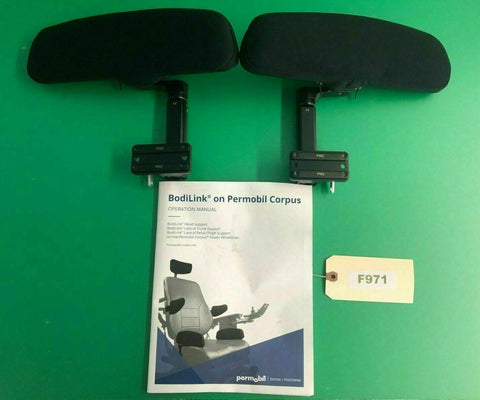Permobil 3G BodiLink - Lateral Pelvic / Thigh Supports for Wheelchair 12" x 4"