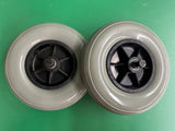 8" x 2" Rear Caster Wheels for Pride Jazzy & Jet Powerchairs ~Full Tread*  #i225