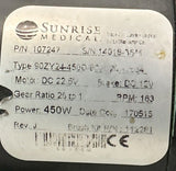 Left & Right Motors for Quickie Pulse 6 Power Wheelchair 107247 / 107248 #i640