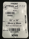 Roho Air Cushion w/ Cover & Pump 15.00" X 15.00"X 4.25 1R88C #i711