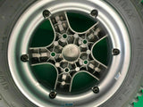 14"x3" Flat Free 5-Spoke Wheel Assembly Quantum Q600, Q600XL, Q6000Z,R4000 #F118
